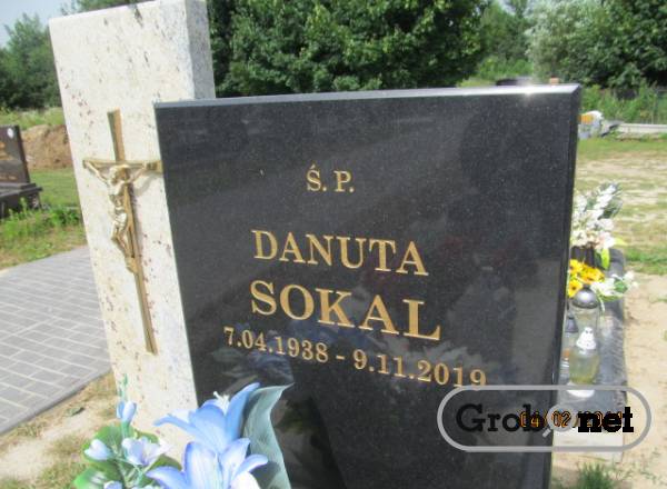 Danuta Sokal 1938 Sól koło Biłgoraja - Grobonet - Wyszukiwarka osób pochowanych