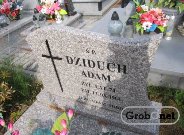 Adam Dziduch Sól koło Biłgoraja - Grobonet - Wyszukiwarka osób pochowanych